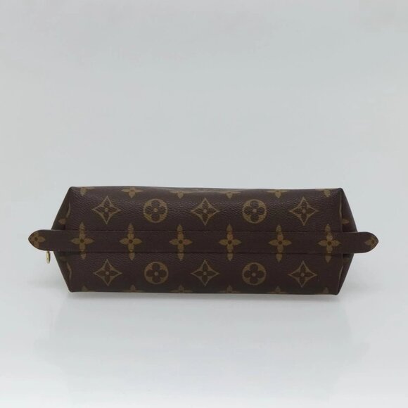 LOUIS VUITTON Monogram Trousse Demi Ronde Cosmetic Pouch M47520 LV Auth 131597 - Picture 7 of 16